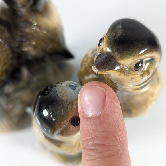 Pair mcm decorative bird figurines JAPAN - Picture 4 of 9